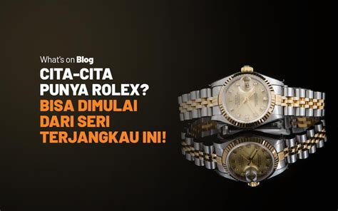 rolex jam tangan entry level